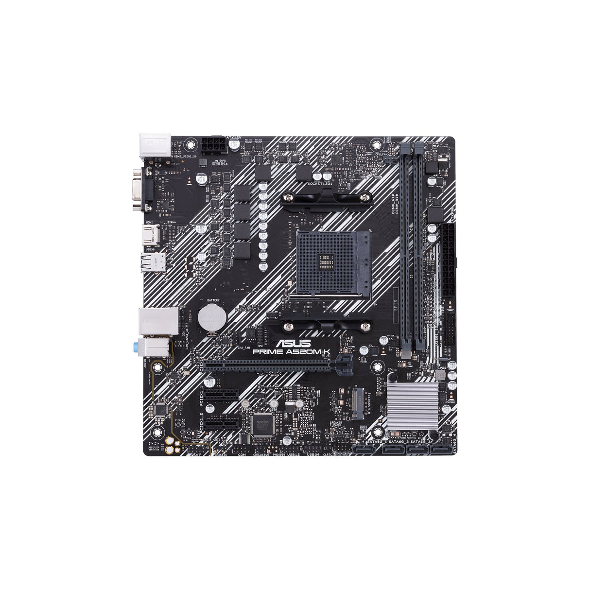 ASUS PRIME A520M-K (mATX, A520, AM4)