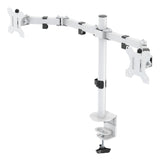 Deltaco - Dual Monitor Monitor Arm - 13&quot;-32&quot; Monitors - Vit