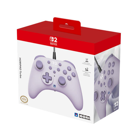 HORI HORIPAD Turbo – Cozy Lavender – Switch 2
