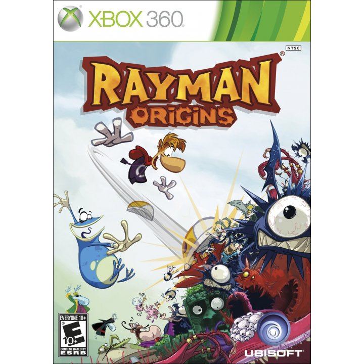 Rayman Origins (import) – Xbox 360 – forside