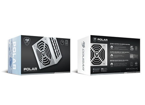 COUGAR Polar 1050W ATX3.1 / 80 Plus Platinum, modulær strømforsyning – produktdetalje