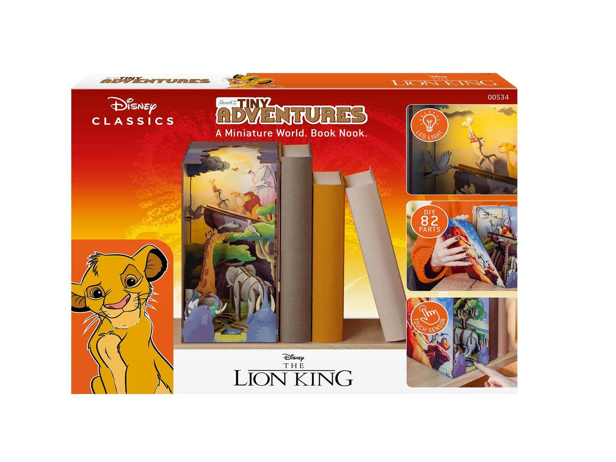 Revell Tiny Adventures Disney Løvernes Konge – Book Nook – produktbillede 5