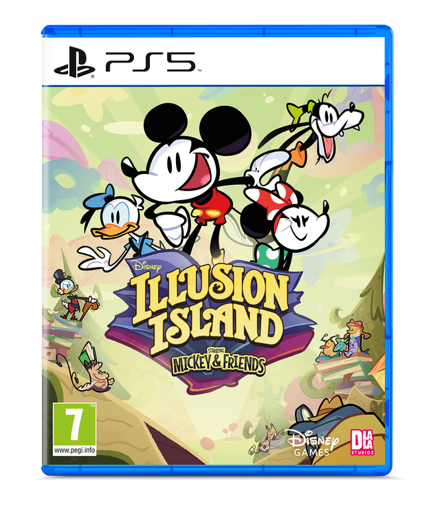 Disney Illusion Island – PlayStation 5 – spilomslag