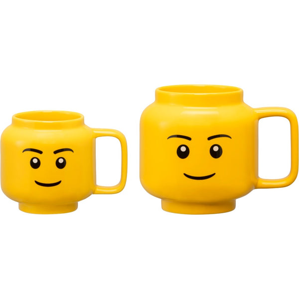 Room Copenhagen LEGO Keramisk Mugg Pojke, stor (gul)