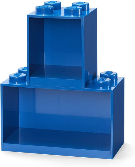 Room Copenhagen LEGO Regal Brick Shelf 8+4, Set 41171731 (blue, 2 shelves) Room Copenhagen