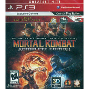 Mortal Kombat Komplete Edition (Greatest Hits) (Import) – PlayStation 3 – spilomslag