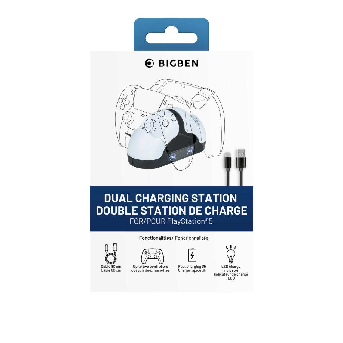 Nacon Playstation Vr2 Dual Charger For Dualsense /Ps5 Nacon