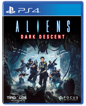Aliens: Dark Descent – PlayStation 4 – spilomslag