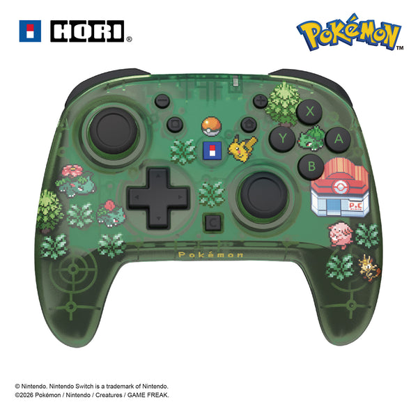 HORI NSX-215E Trådløs Controller - Sort/Grøn