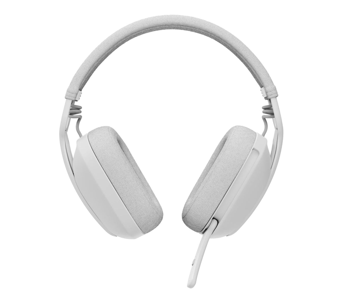 Logitech - Zone Vibe 100 Lightweight Wireless Over Ear Headphones - Noise Canceling Microphone - OFF WHITE Logitech