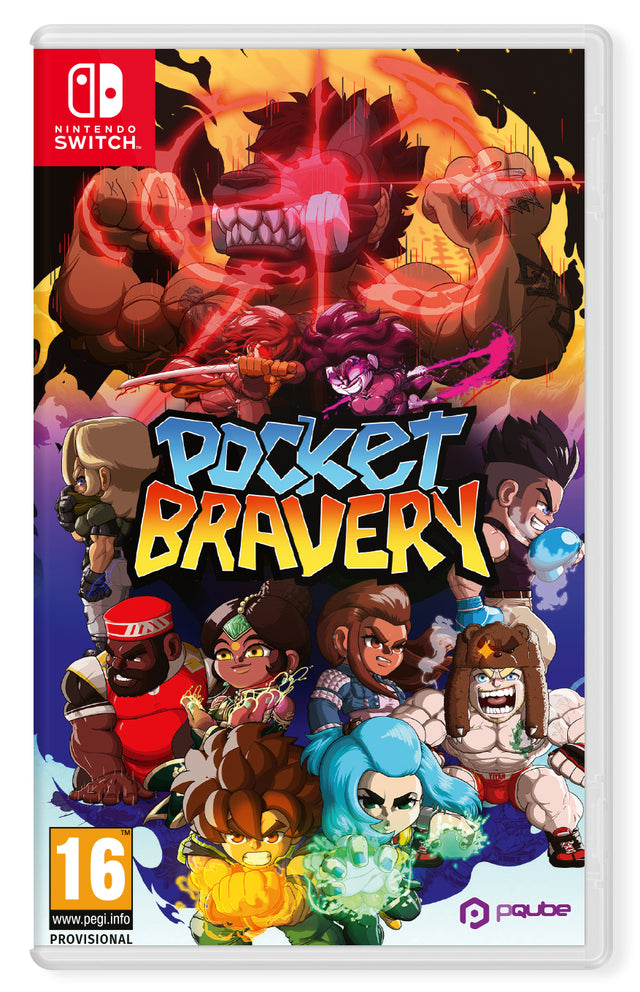 Pocket Bravery – Nintendo Switch – spilomslag