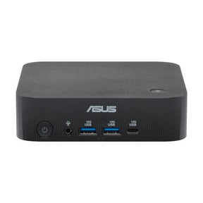 ASUS PN54-S1-S50097ML, sort mini-PC set forfra med USB- og lydtilslutninger