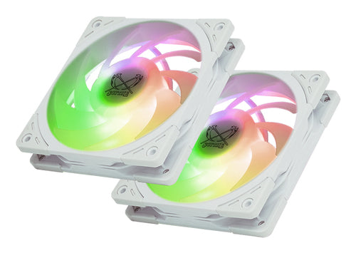 Scythe Mugen 6 Dual Fan White ARGB Edition – CPU-køler – Hvid