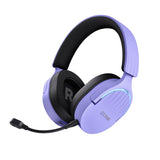 TRUST GXT491P FAYZO TRÅDLÖST HEADSET - LILA