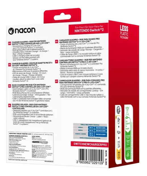 Nacon - Charging Station Pro til Nintendo Switch II