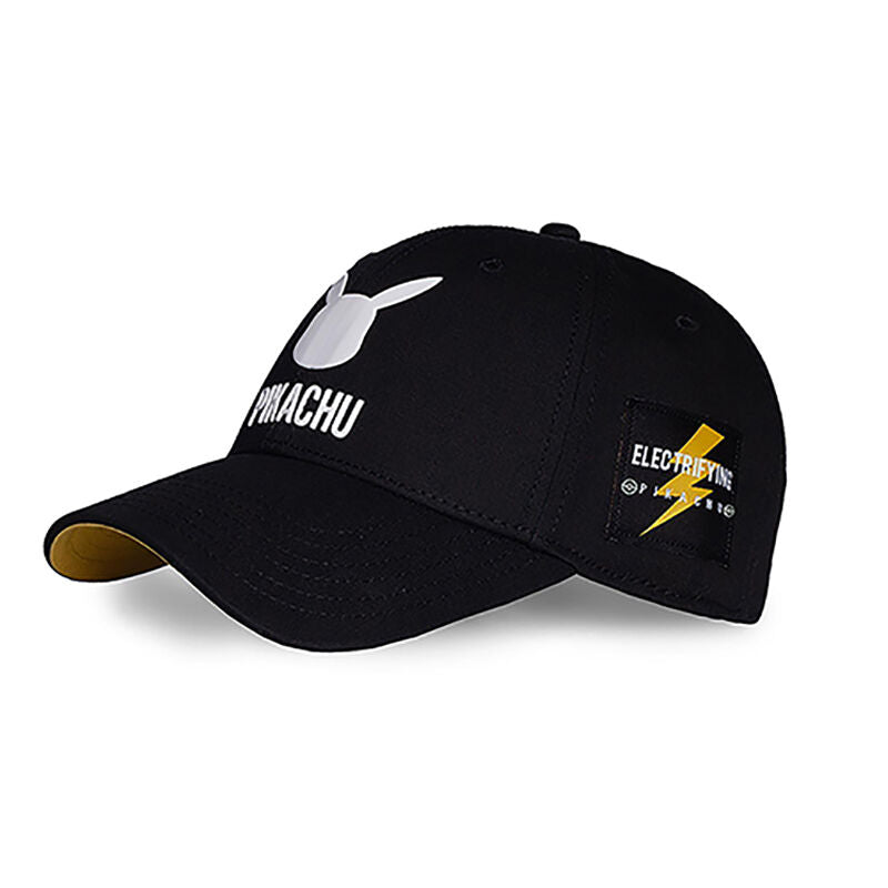 Justerbar Keps Pikachu Svart Vuxen