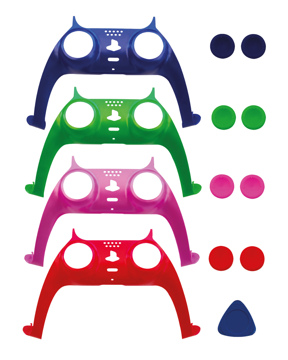 iMP DualSense Styling Kit – 4 frontplader og thumb grips