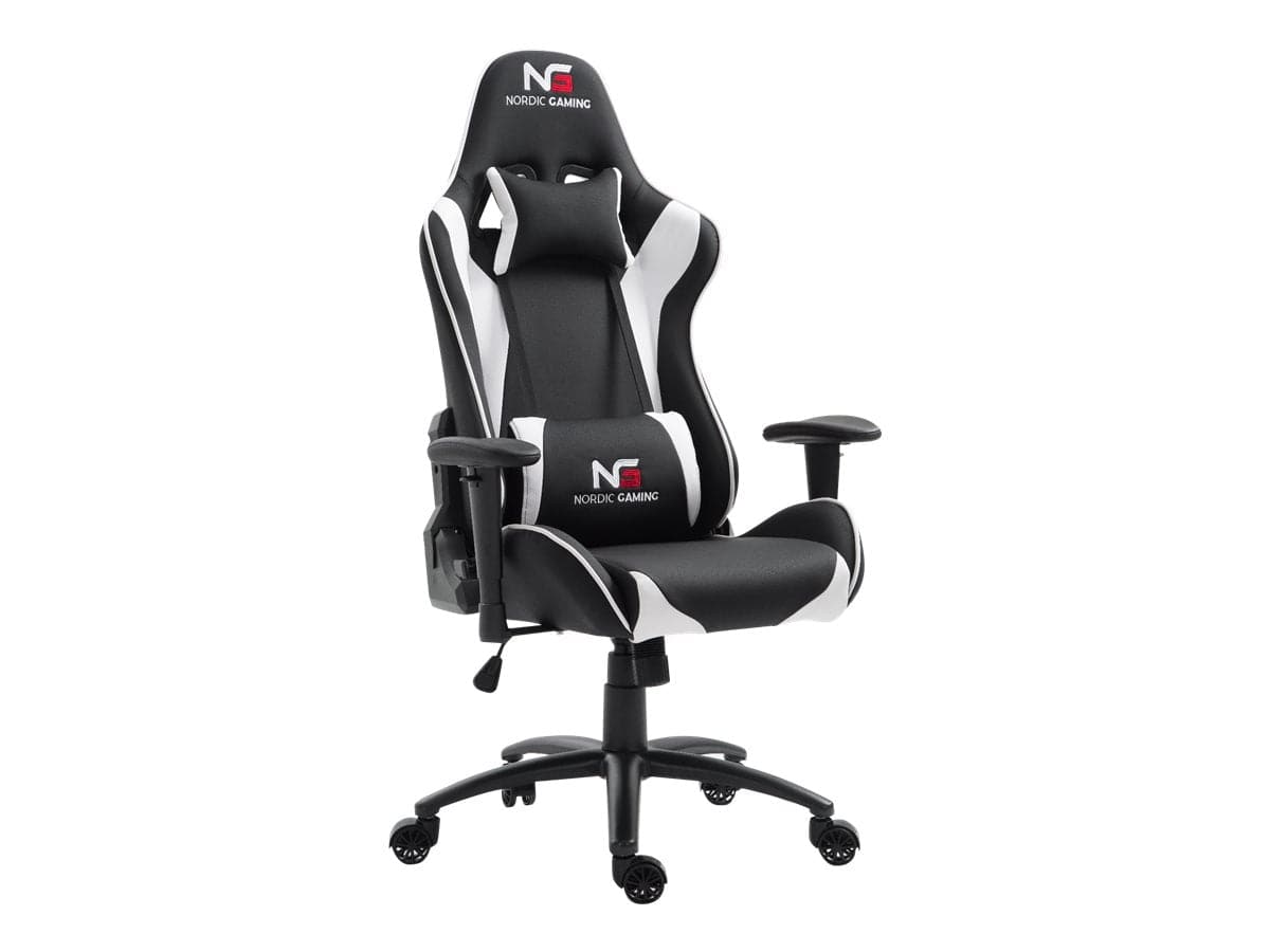 Nordic Gaming Racer Stol Vit - PS5 Färg
