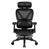 ThunderX3 XTC Mesh Black - Nätstol, Max 125 Kg, 3d Armstöd, Klass 4 Gaslyft