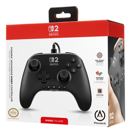 PowerA Advantage Wired Controller for Nintendo Switch 2 - Sort - billede 7