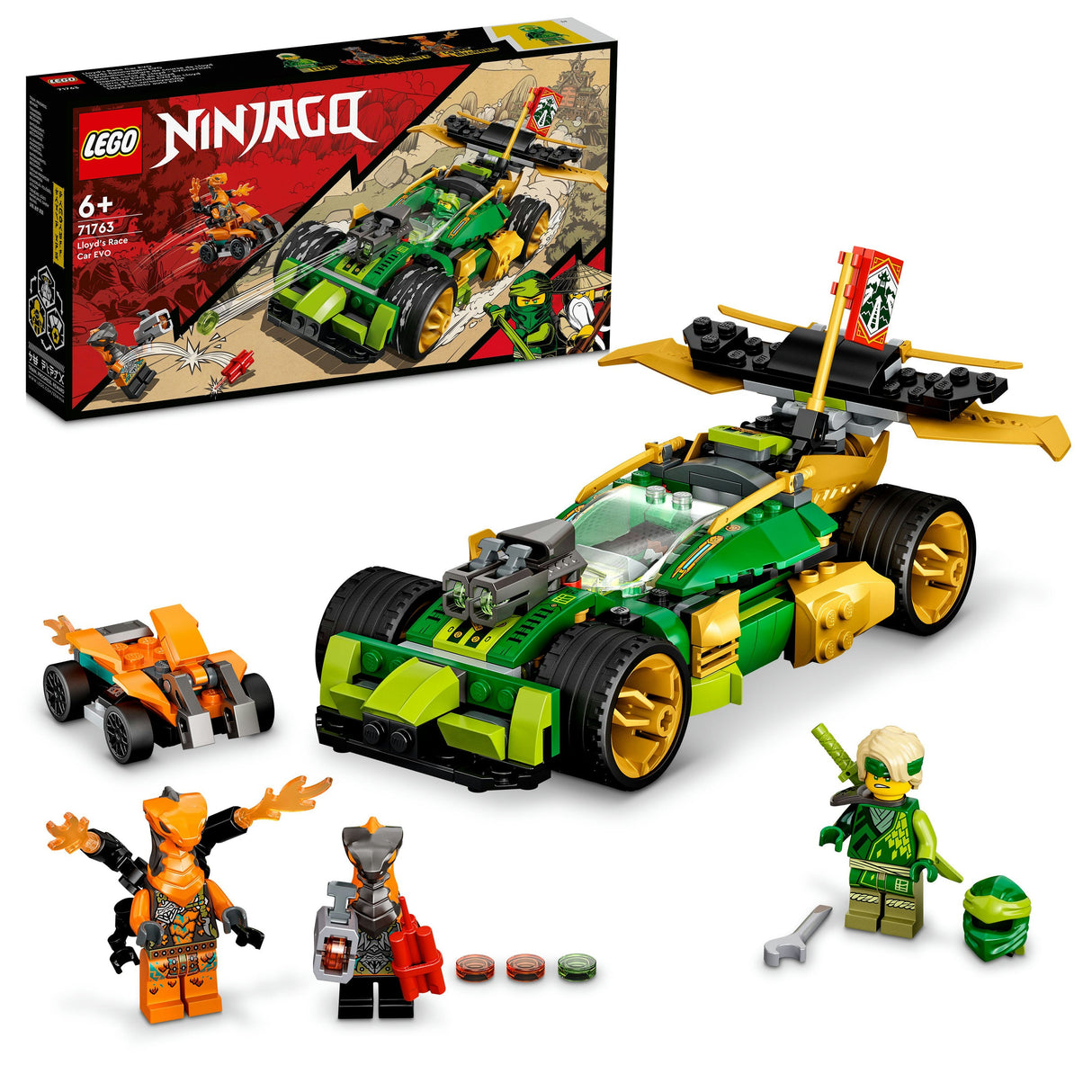 LEGO Ninjago Lloyd&#039;s Race Car EVO - 71763