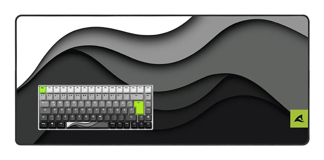 Sharkoon SKILLER SGK50 S3 Design Bundle D5 (gray/neon green) - DE Layout Sharkoon
