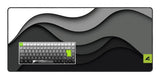 Sharkoon SKILLER SGK50 S3 Design Bundle D5 (gray/neon green) - DE Layout Sharkoon