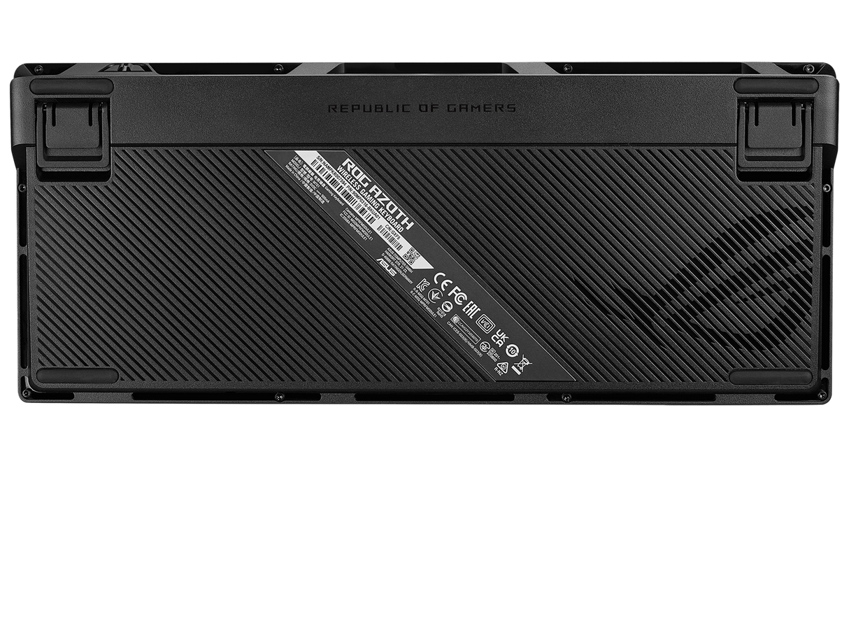 ASUS ROG AZOTH 75 % Trådlöst DIY Custom RGB Gaming Tangentbord, NX Röda Switchar, OLED-skärm, PBT Keyca