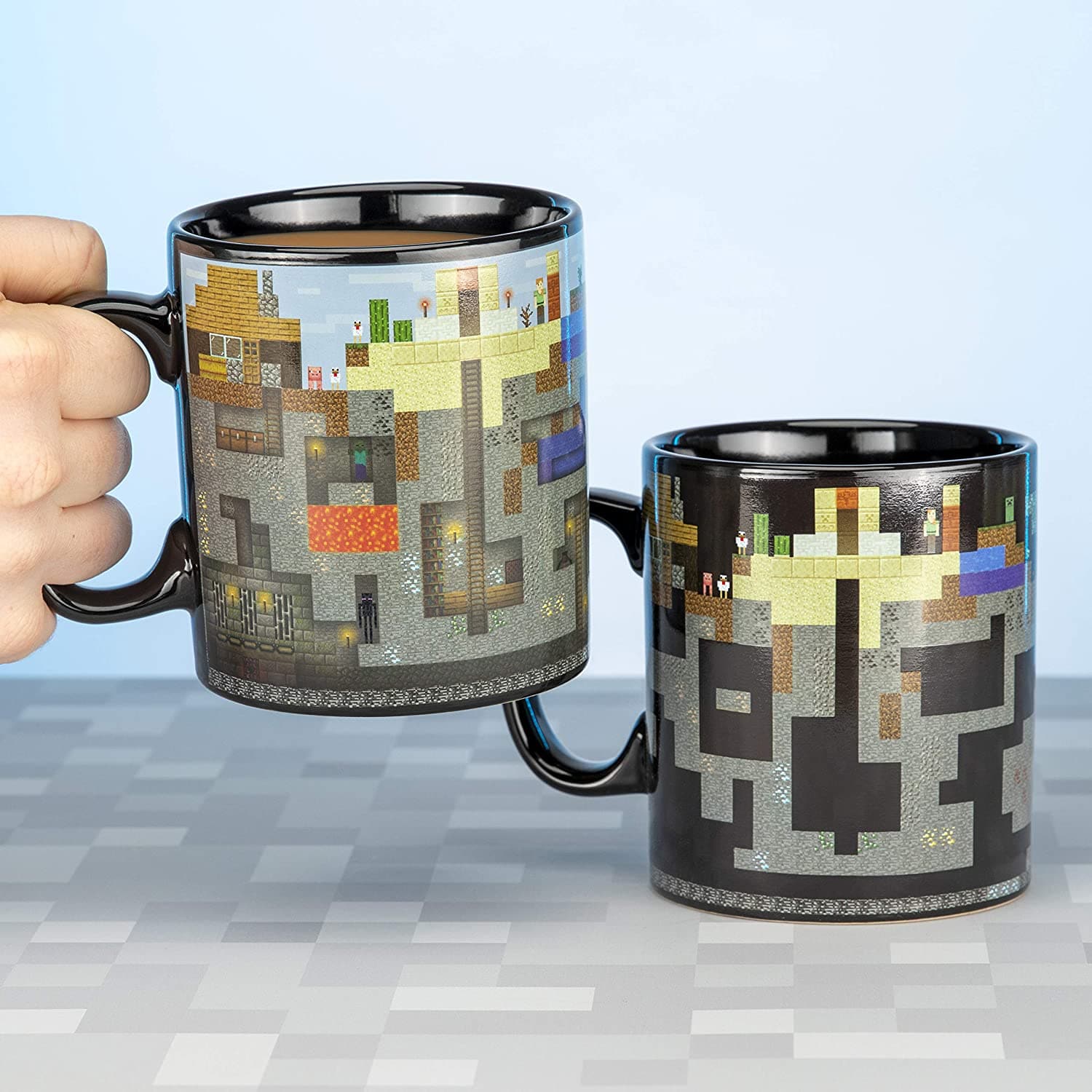 Minecraft - Color Changing XL Cup - 550ml
