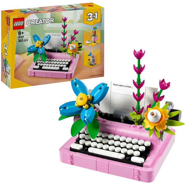 LEGO 31169 Creator 3-i-1 Skrivmaskin med Blommor