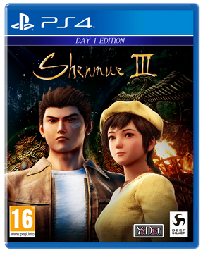 Shenmue III (3) – PlayStation 4 – spilomslag