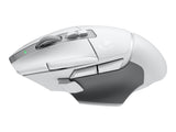 Logitech G G502 X LIGHTSPEED Optisk Trådlös Vit