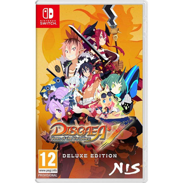 Disgaea 7: Vows of the Virtueless (Deluxe Edition) – Nintendo Switch – spilomslag