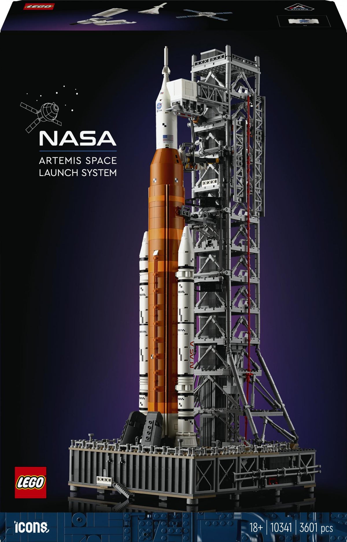 LEGO 10341 Icons NASA Artemis Launch Pad LEGO