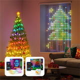 Govee Curtain Lights – RGBIC-lysgardin med 520 LED – detalje eller anvendelse 4