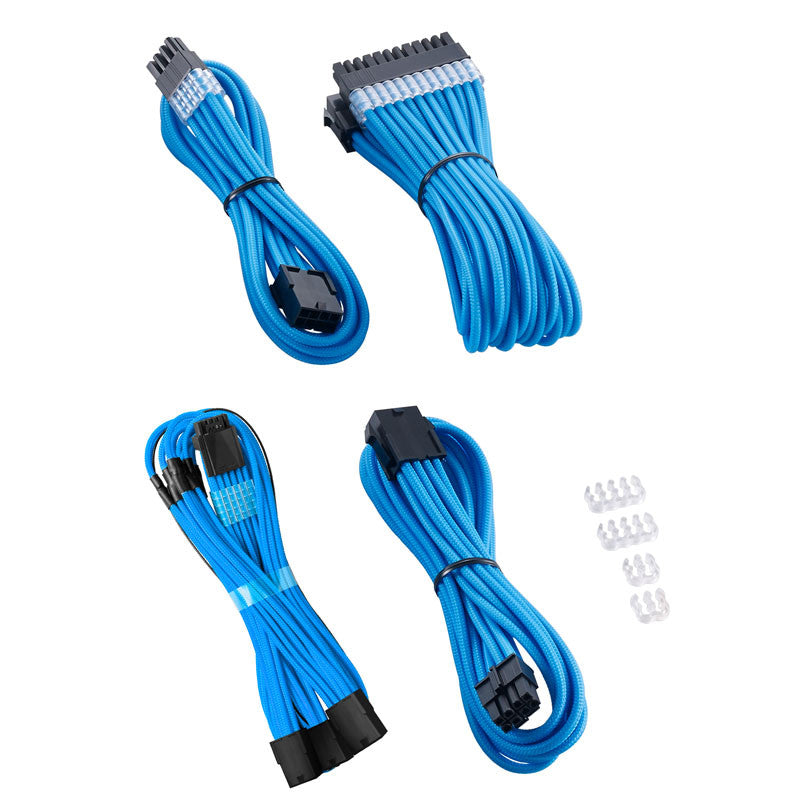CableMod Pro ModMesh 12VHPWR Kabelförlängningssats - Ljusblå