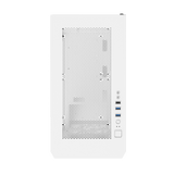 Montech Air 100 ARGB Vit - Micro ATX - Härdat Glas - 4x ARGB-Fläktar Ingår