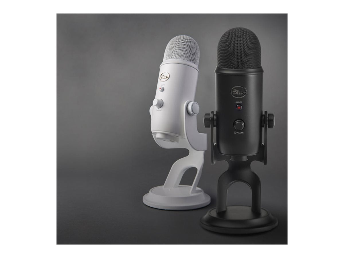 Blå Mic Yeti - Vit