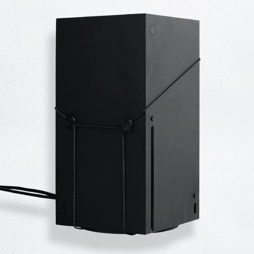 Floating Grip Deluxe Bundle – vægbeslag til Xbox Series X – ophæng vist med konsol, som ikke medfølger