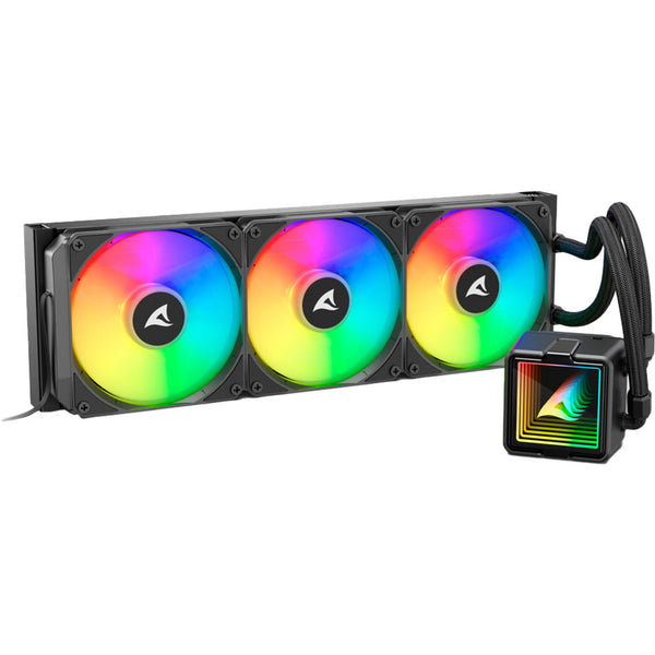 Sharkoon S100 ARGB – sort 360 mm AIO-vandkøling
