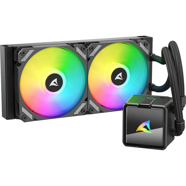 Sharkoon S50 ARGB CPU-vandkøler – sort, 240 mm AIO