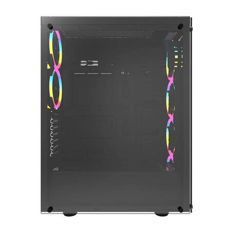 Datorfodral Darkflash Phantom + 6 Fläktar (svart)