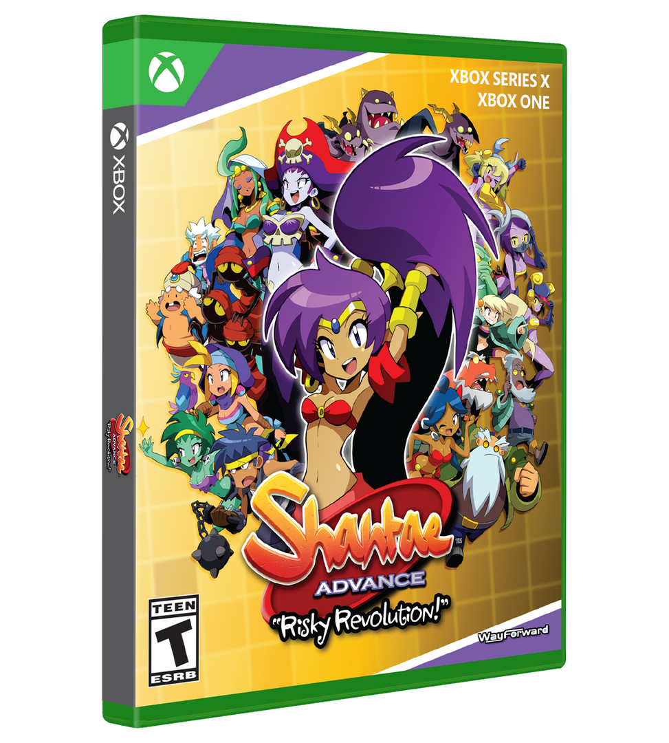 Shantae Advance: Risky Revolution – Import – Xbox One / Xbox Series X – forside