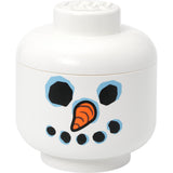 Room Copenhagen LEGO Storage Head "Snowman", large (white) Room Copenhagen