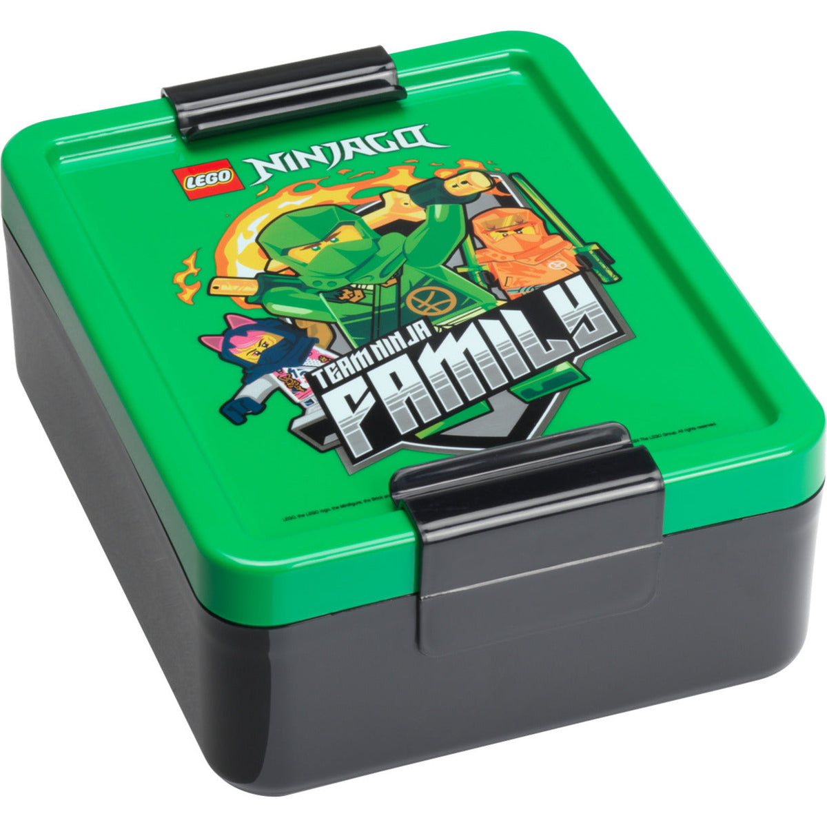 Room Copenhagen LEGO Lunch Box Ninjago Green (black/green) Room Copenhagen