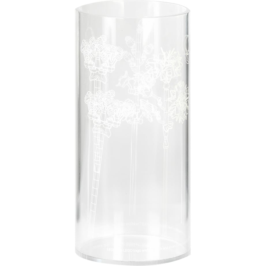 Room Copenhagen LEGO Cylinder Vase Wild Flower (transparent) Room Copenhagen