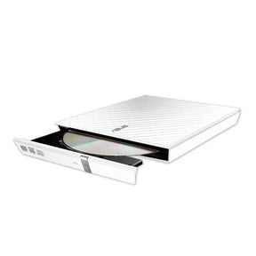 ASUS SDRW-08D2S-U Lite i hvid med åben diskbakke