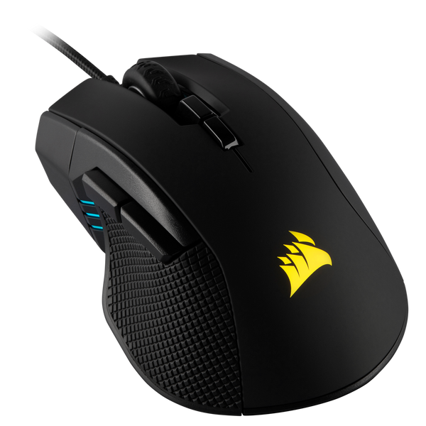 CORSAIR Gaming IRONCLAW RGB FPS/MOBA Optisk Kabel Svart 