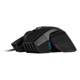 CORSAIR Gaming IRONCLAW RGB FPS/MOBA Optisk Kabel Svart 