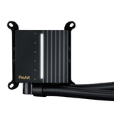 ASUS ProArt LC 240 – pumpeblokkens front med indikator